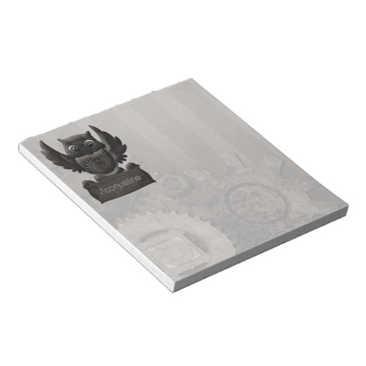 Bloc-notes pour hibou vapeur (Incliné)