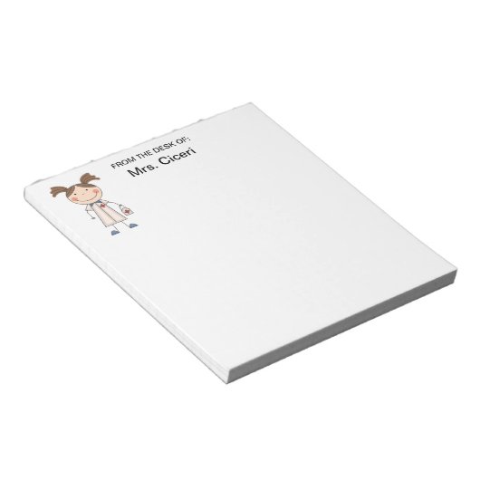 Bloc-notes pour infirmière (Incliné)