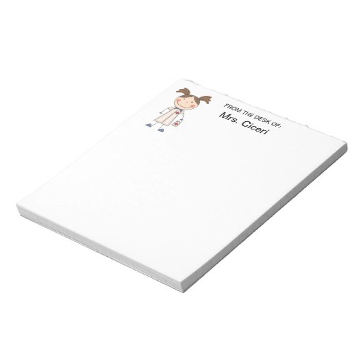 Bloc-notes pour infirmière (Tourné)