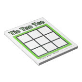 Bloc-notes pour jeu Tac Tac Vert (Incliné)