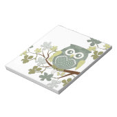 Bloc-notes pour la Chouette de l'arbre polka (Tourné)