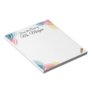Bloc-notes pour la conception de l'aquarelle moder