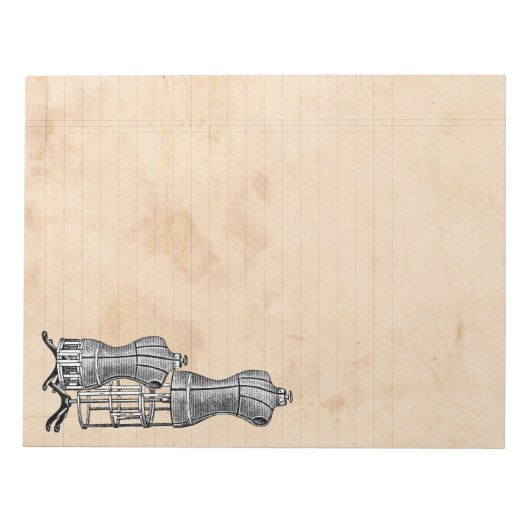 Bloc-notes pour la conception mode (Devant)