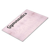 Bloc-notes pour la gymnastique de marbre (Incliné)