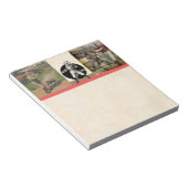 Bloc-notes pour l'affiche de baseball (Incliné)