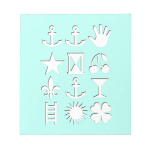 Bloc-notes pour l'amitié des messages codés en ble