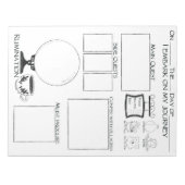 Bloc-notes pour l'aventure Epic ADHD (Devant)