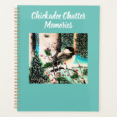 Bloc-notes pour le chat de Noël (Devant)