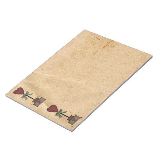 Bloc-notes pour le coeur principal (Incliné)