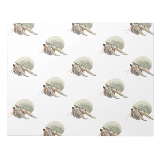 Bloc-notes pour le crabe ermite (Devant)