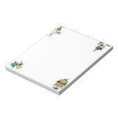 Bloc-notes pour le dessin d'oiseau Bludgerigar du  (Tourné)