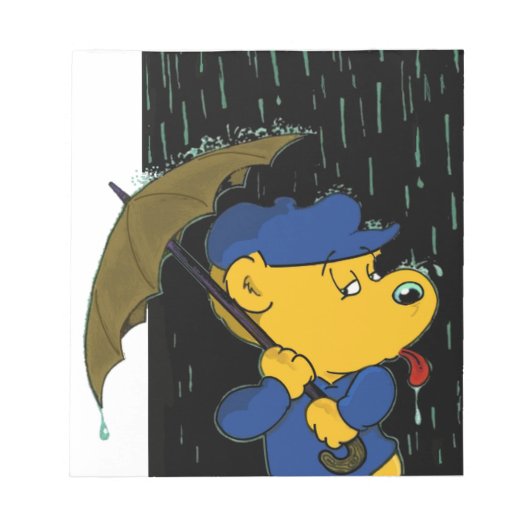Bloc-notes pour le goût de pluie de Ferald (Devant)