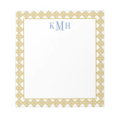 Bloc-notes pour le panier (Devant)