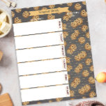 Bloc-notes pour le planificateur de repas et la li<br><div class="desc">Restez organisé de la façon la plus douce avec ce planificateur de repas et bloc-notes de liste d'achat à base de chocolat! Doté d'illustrations de biscuits ludiques et d'un format facile à utiliser, ce bloc-notes double-service vous aide à planifier vos repas hebdomadaires et à répondre à vos besoins en épicerie...</div>