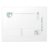 Bloc-notes pour le planificateur quotidien Bunnies (Devant)