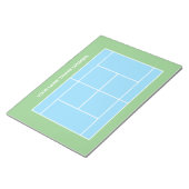 Bloc-notes pour le terrain de tennis pour entraîne (Incliné)