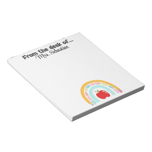 Bloc-notes pour l'école (Incliné)