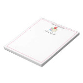 Bloc-notes pour l'enseignant Retour à l'école (Tourné)