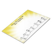 Bloc-notes pour les enfants de l'école mignonne (Incliné)