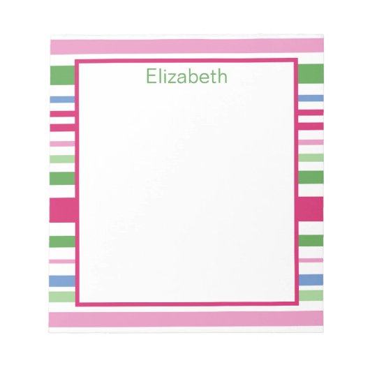 Bloc-notes pour les fêtes (Devant)