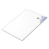 Bloc-notes pour les fleurs et les abeilles de prin (Incliné)