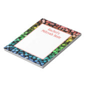 Bloc-notes pour les notes de Mitzvah des filles de (Tourné)