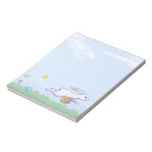 Bloc-notes pour l'exécution du lapin de Pâques (Tourné)