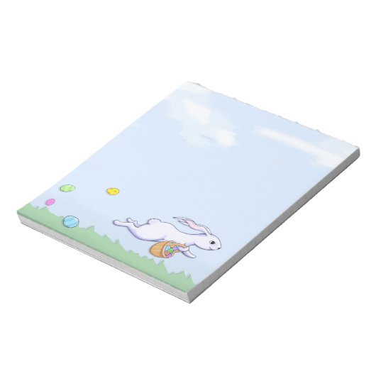 Bloc-notes pour l'exécution du lapin de Pâques (Tourné)