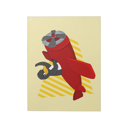 Bloc-notes pour manchots volants (Tourné)