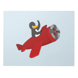 Bloc-notes pour manchots volants