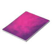 Bloc-notes pour Motif de fumée rose et violet - pe (Tourné)