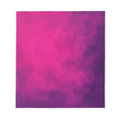 Bloc-notes pour Motif de fumée rose et violet - pe (Devant)