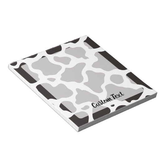 Bloc-notes pour Motif de vache (Incliné)