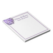 Bloc-notes pour nom commercial Lavender Hydrangea (Incliné)