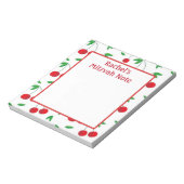 Bloc-notes pour notes de Mitzvah pour filles à mot (Tourné)