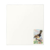 Bloc-notes pour oiseaux Conversations jaunes (Devant)