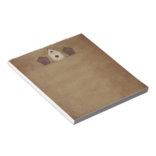 Bloc-notes pour oiseaux primitifs (Incliné)