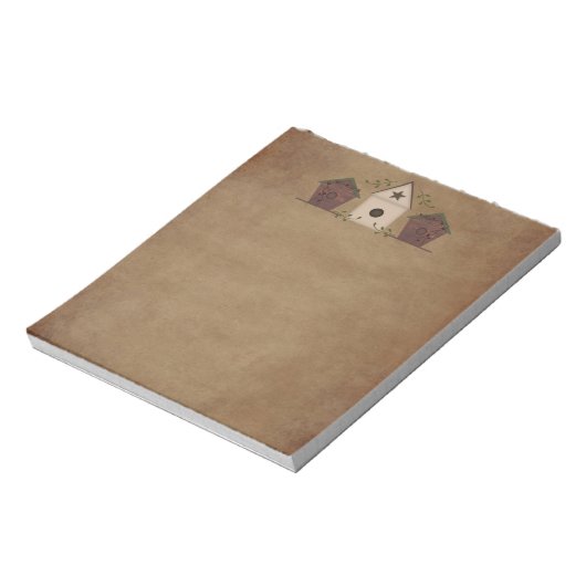 Bloc-notes pour oiseaux primitifs (Tourné)