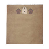 Bloc-notes pour oiseaux primitifs (Devant)