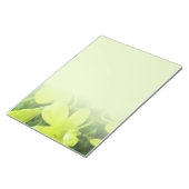 Bloc-notes pour orchidées jaunes (Incliné)