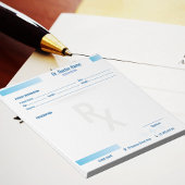 Bloc-notes pour ordonnances – Rx modifiable pour l