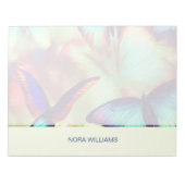 Bloc-notes pour papillon personnalisé (Devant)