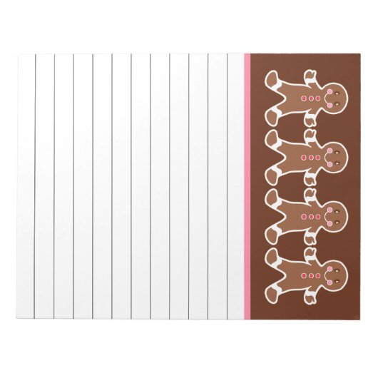 Bloc-notes pour petits pains d'épices (Devant)