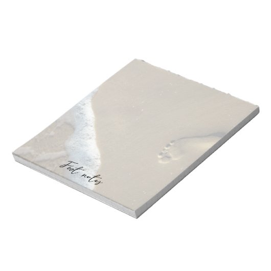 Bloc-notes pour pieds (Tourné)