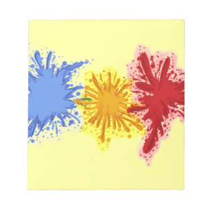 Bloc-notes pour plaque artistique