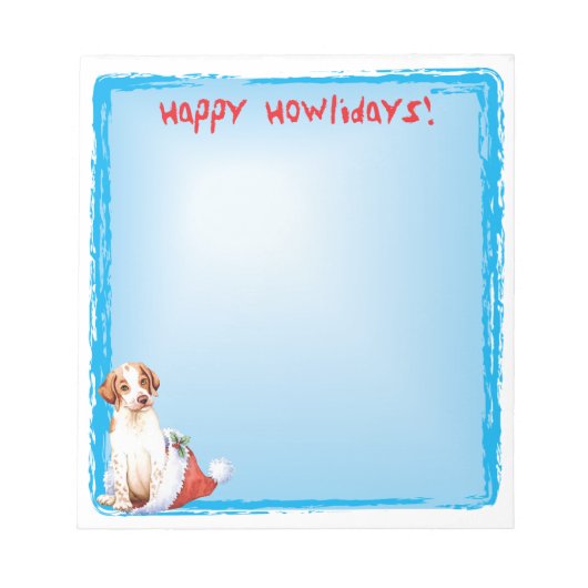 Bloc-notes pour pointeur Howlidays (Devant)