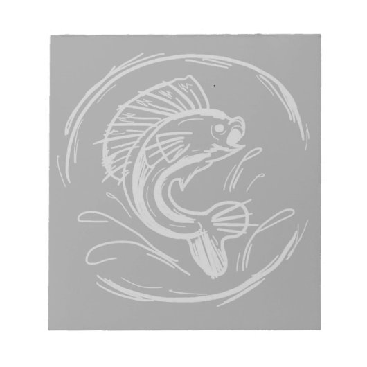 Bloc-notes pour poissons (Devant)