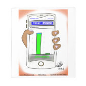 Bloc-notes pour produits à l'écran (Devant)