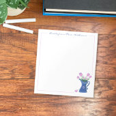 Bloc-notes pour remerciement professeur Bouquet