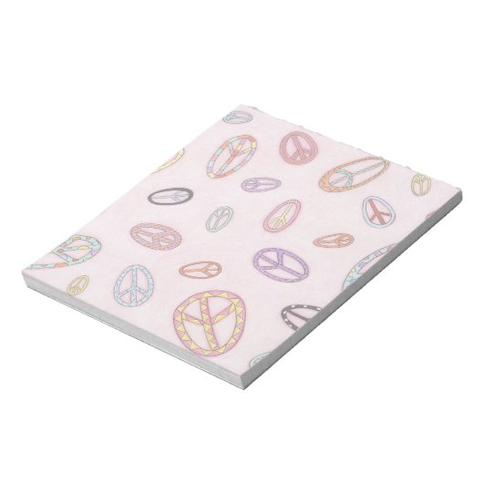 Bloc-notes pour signes de paix (Tourné)